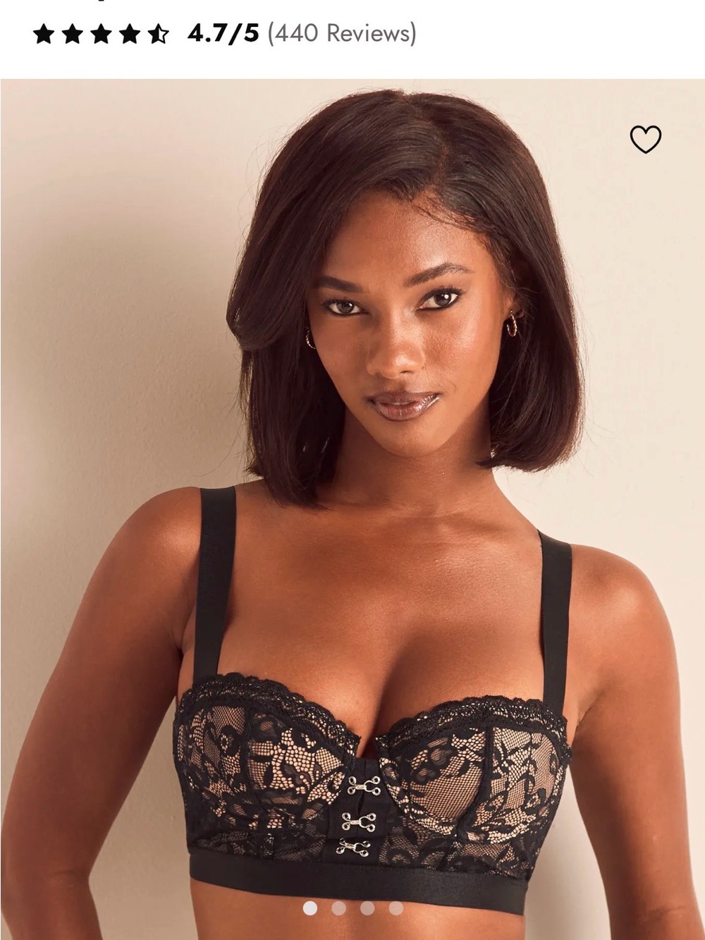 Adore Me Black Temperance Contour Bra